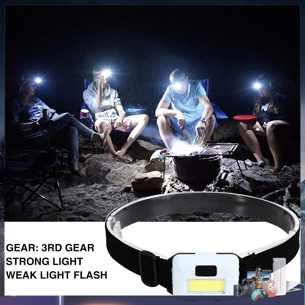 Đèn LED đeo trán 3 chế độ chống thấm nước