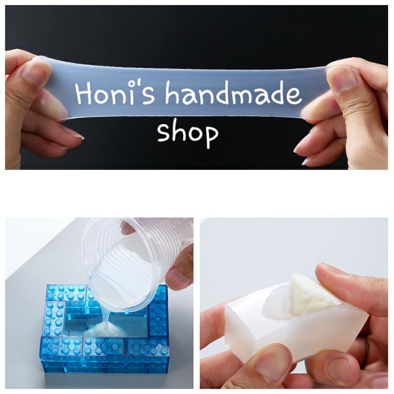 Set dung dịch làm phím, lấy dấu vân tay, khuôn thực phẩm silicone loại 1 250g