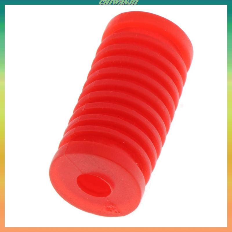 Bàn Đạp Để Chân Bằng Cao Su Màu Đỏ Chuyên Dụng Cho Xe Mô Tô Yamaha R6 R6S Chiwanji1