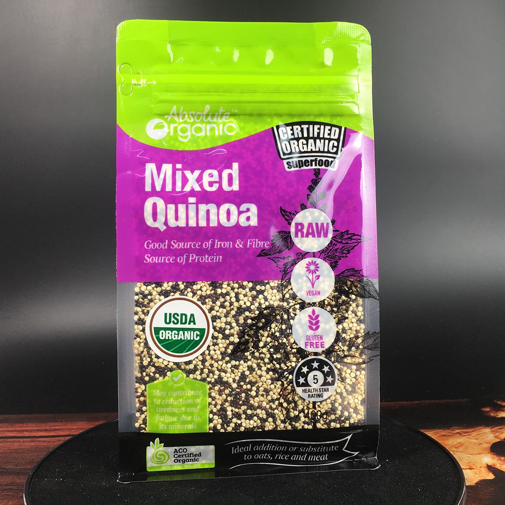 (400G) HẠT DIÊM MẠCH MIXED QUINOA (MIX 3 LOẠI), CUNG CẤP PROTEIN, ĂN DẶM CHO BÉ