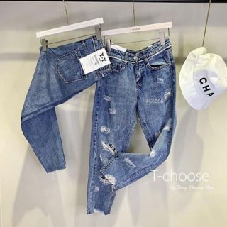Quần baggy boy viền dây kéo cá tính