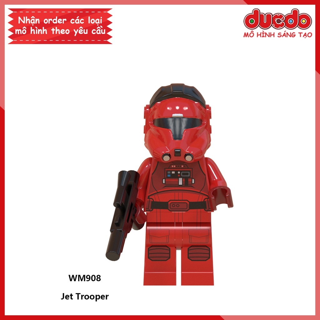 Minifigures các nhân vật trong Star Wars tuyệt đẹp - Đồ chơi Lắp ghép Xếp hình Mini Mô hình WM WM6083