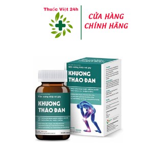 Khương Thảo Đan – Giảm đau nhức xương khớp, các triệu chứng viêm đau vai gáy, viêm dây thần kinh