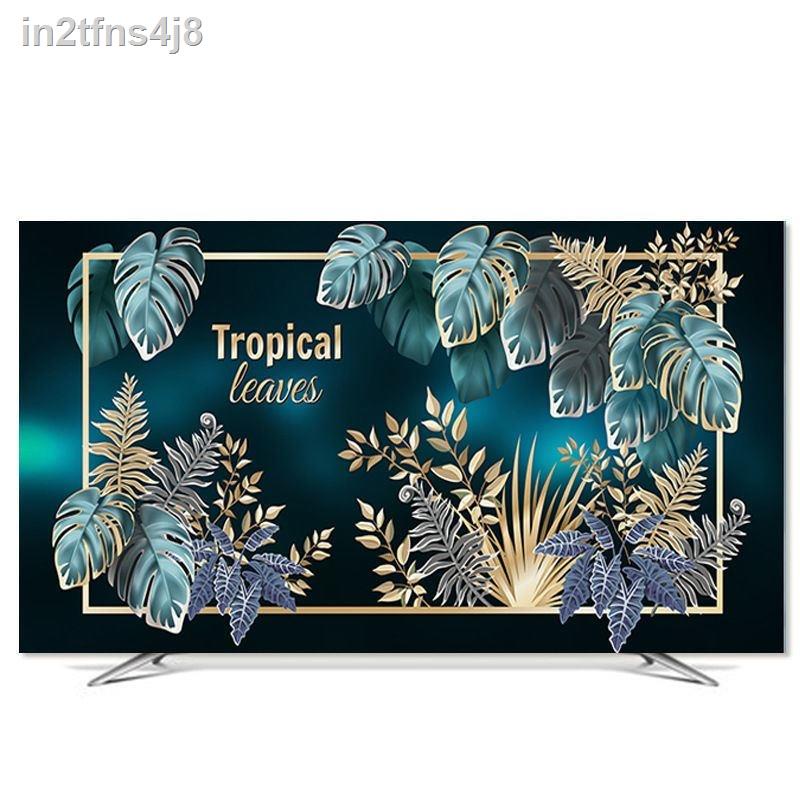 ☇ ✕ Tấm che tivi 50 inch chống bụi 32 vải 55 65 treo màn hình LCD mặt bàn