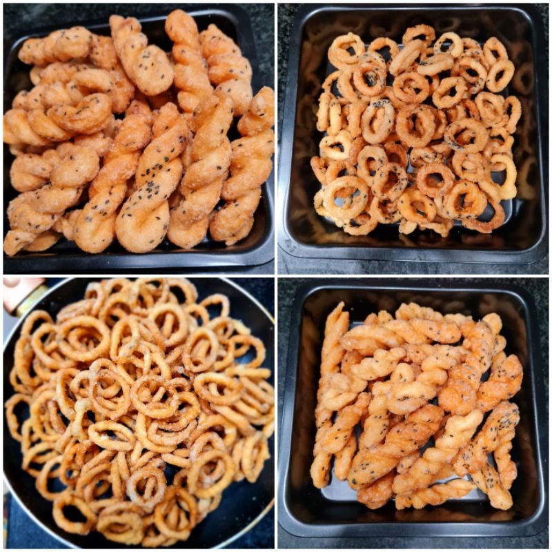 Bánh quai chèo - bánh quẩy nhà làm