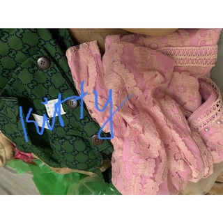 Sét váy xanh, hồng