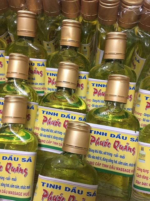 Tinh dầu sả nguyên chất đuổi muỗi, chuột, gián, kiến 1 lọ 100ml