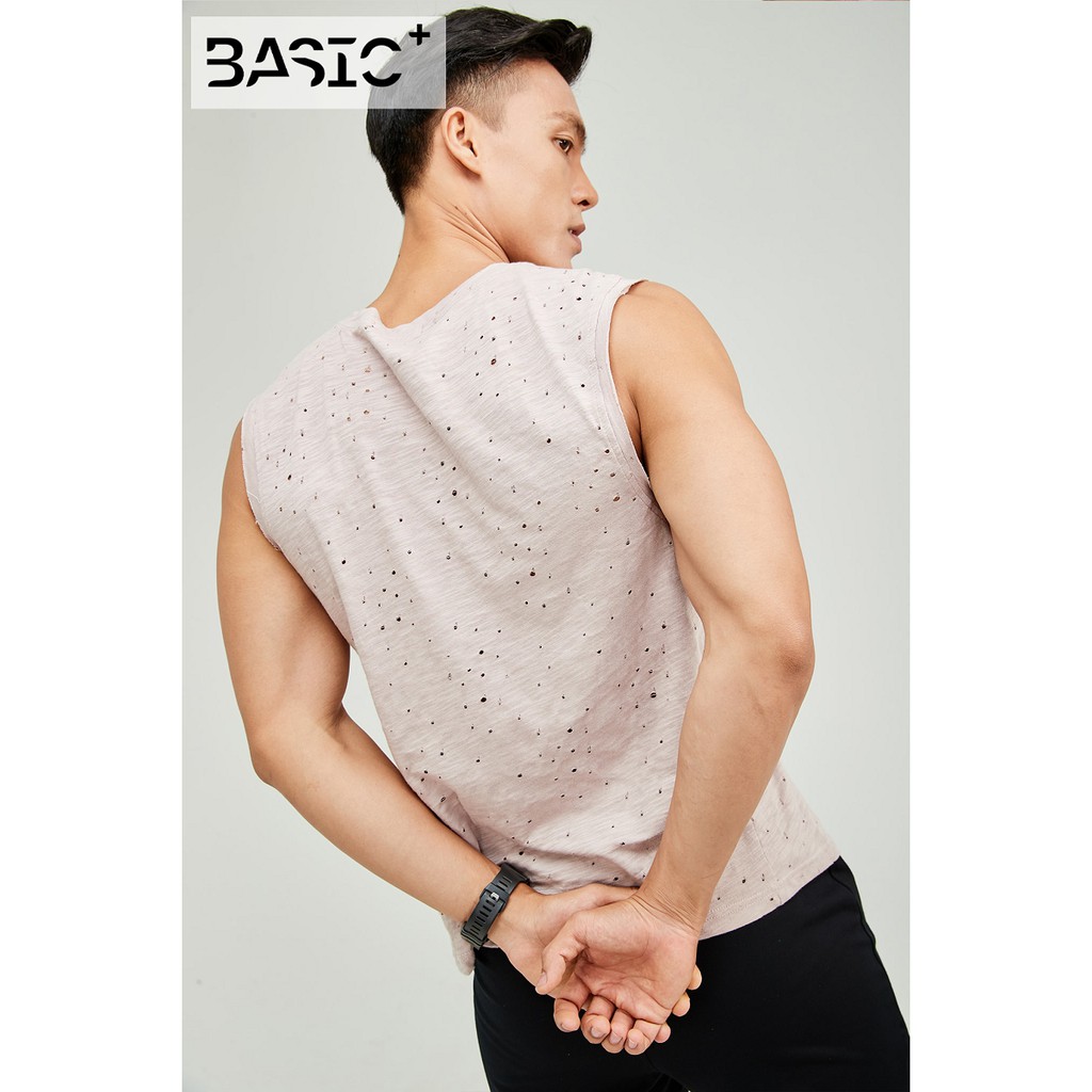 [Mã FAMALLT5 giảm 15% đơn 150K] Áo nam After All Tanktop destroy, đục lỗ, màu trơn - A03-04