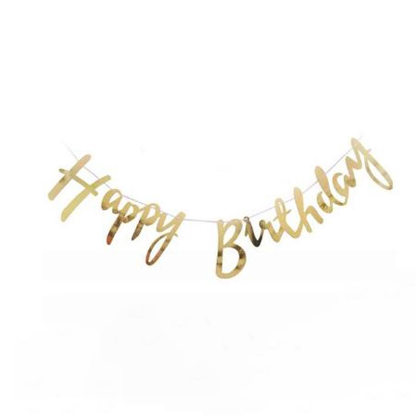 Banner Chữ &Quot; Happy Birthday &Quot; Dùng Để Trang Trí Tiệc Sinh Nhật