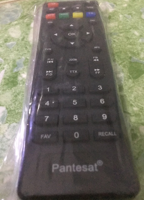 [Mã ELFLASH3 hoàn 10K xu đơn 20K] Remote đầu thu PANTESAT T2