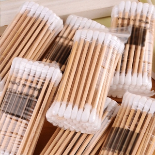 Hộp 625 que tăm bông bằng gỗ