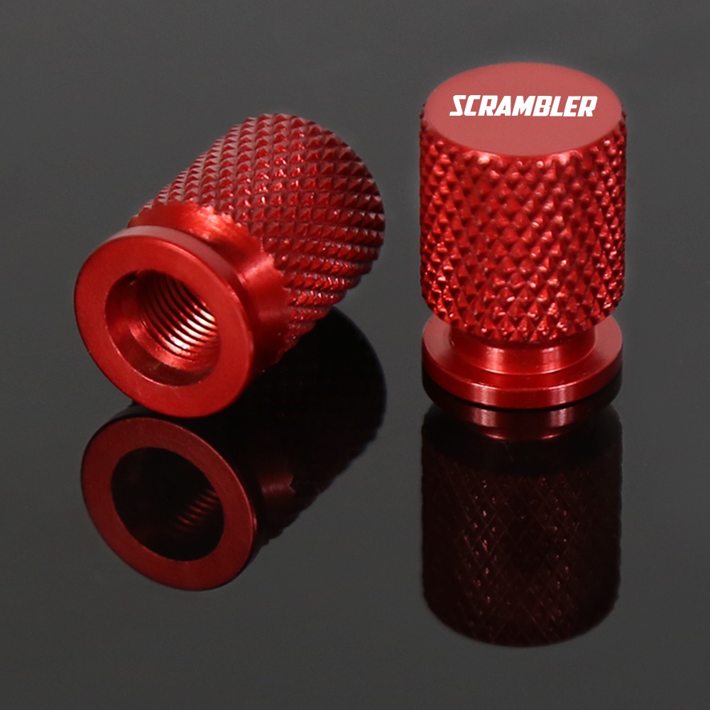 Nắp Van Bánh Xe Bằng Nhôm CNC Cho Ducati Scrambler 400 800 1100 2014-2019