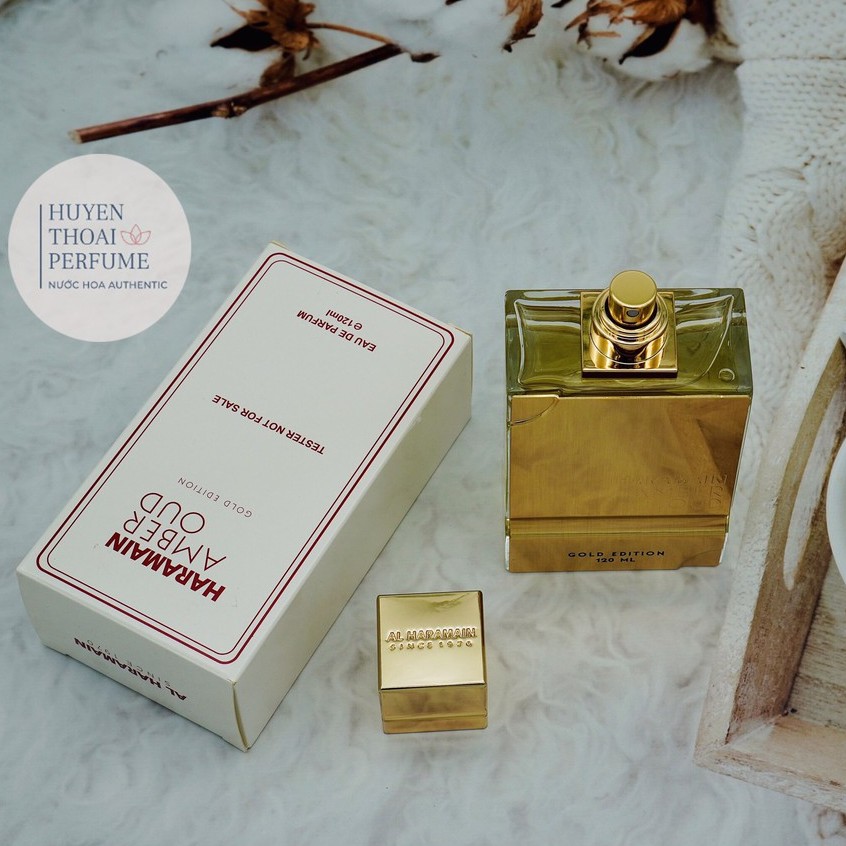 Nước hoa unisex Al Haramain Amber Oud Gold Edition EDP 120ml