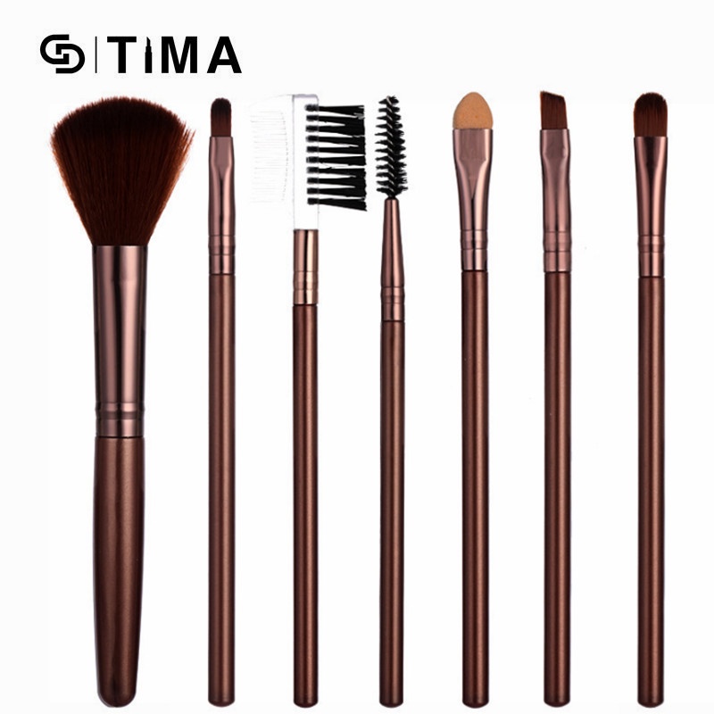 Bộ 7 Cọ Trang Điểm Mắt Môi Chất Lượng Cao GDTIMA