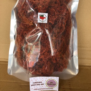 100gr khô bò đỏ (heo giả bò)