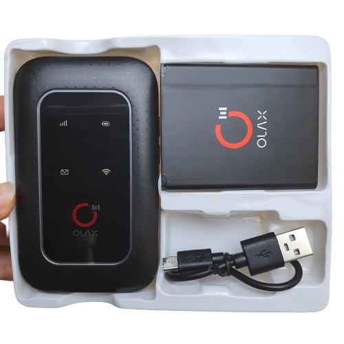 Bộ phát wifi 4G Olax Wd680 elite , MF980U cục phát di động cầm tay, pin 2100mAh, kết nối 10 thiết bị, hàng chính hãng.