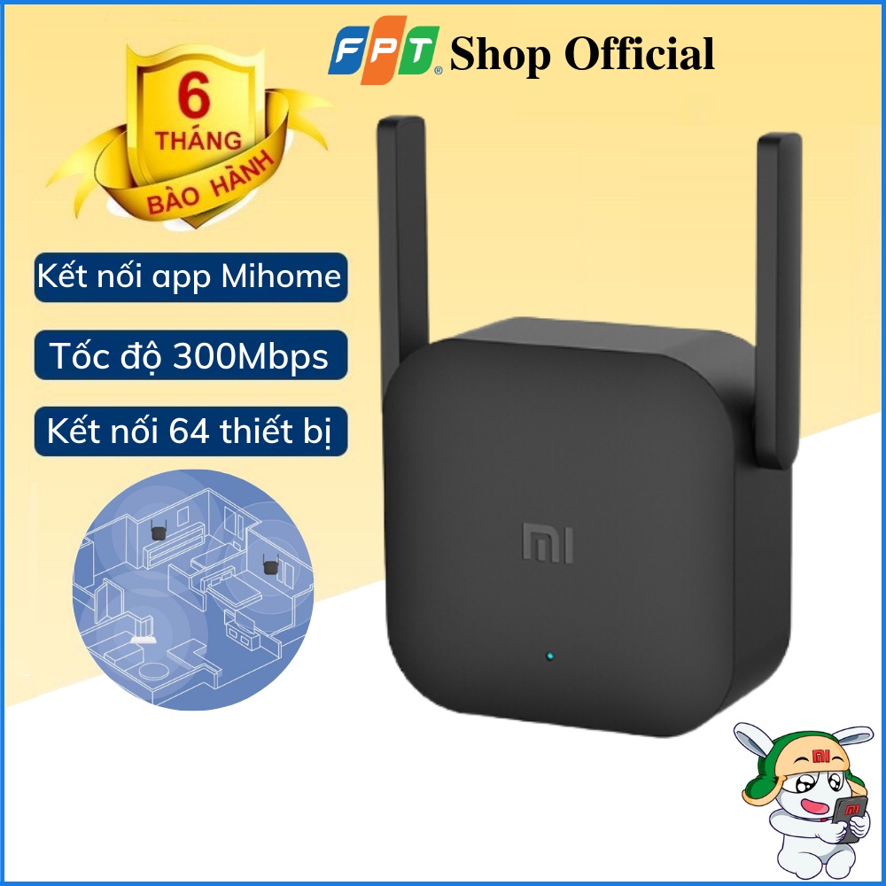 ◄✉☃Bộ kích Sóng Wifi Xiaomi Repeater Pro 2 râu ăng ten , phát xuyên tường thu mở rộng khuếch đại băng tần