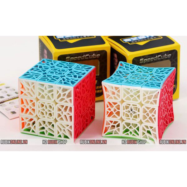 QiYi DNA Cube Rubik 3x3 hoa văn siêu đẹp không viền