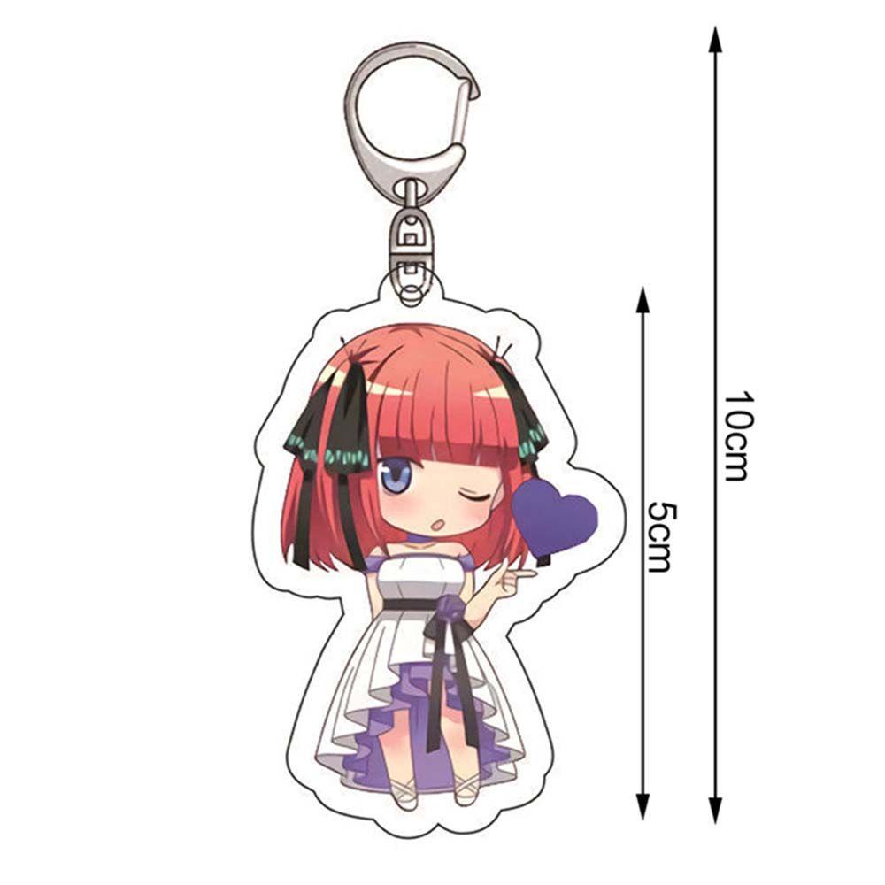 Móc Chìa Khóa Bằng Acrylic In Chữ DARON The Quintessential Quintuplets Độc Đáo
