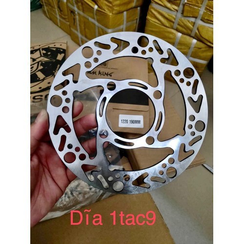 đĩa thắng phay thái 190mm gắn vario click gắn được đĩa sau chế - DT110