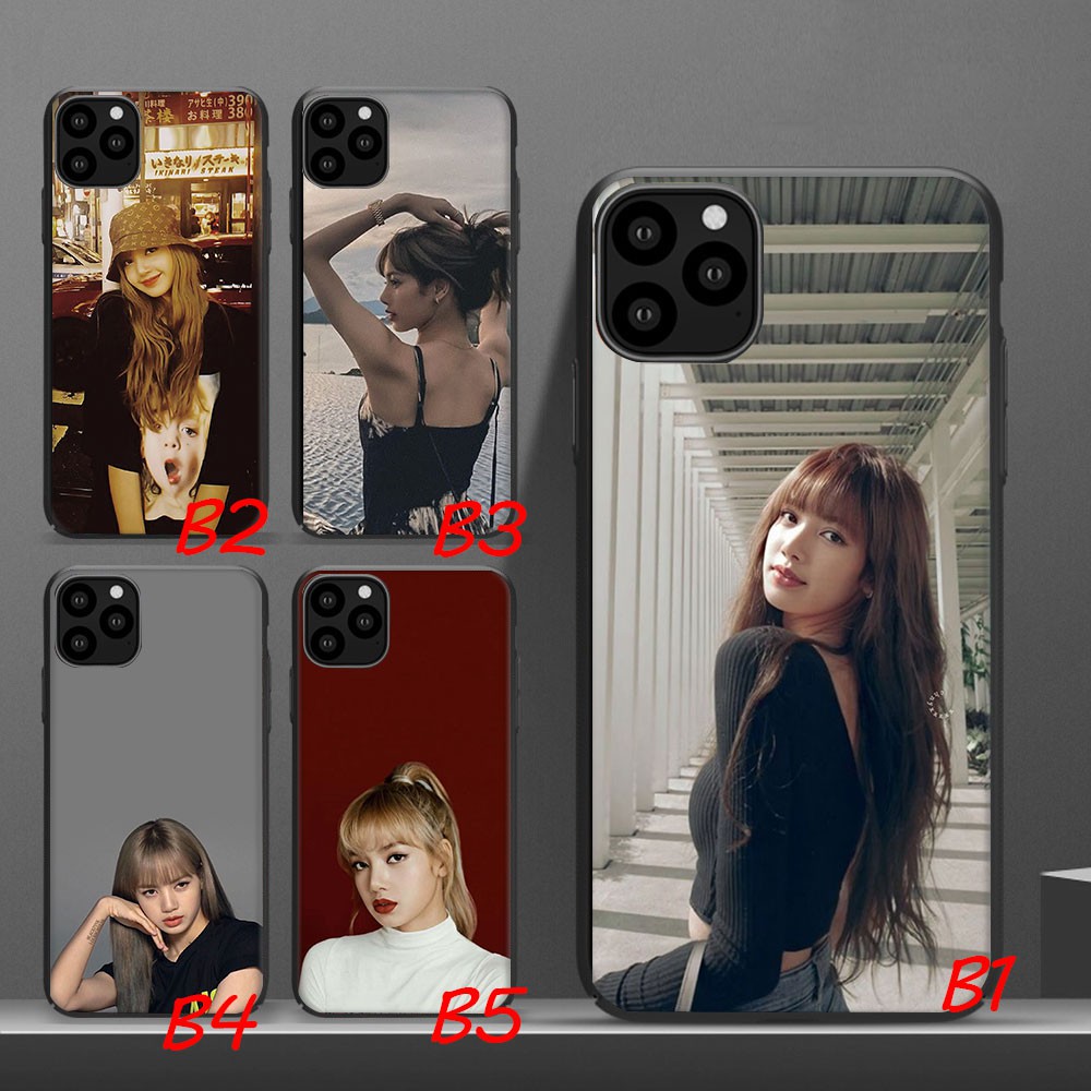 Ốp điện thoại in hình BLACKPINK Lisa cho iPhone 11 Pro Max XS MAX XR X 8 7 6s 6 Plus SE 2020