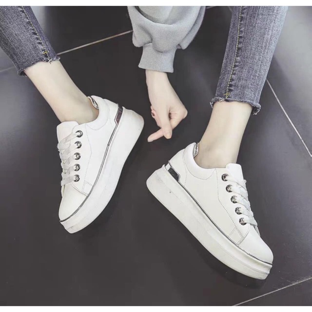 ( Xả lỗ ) Giày Sneaker nữ 5P QC Cao Cấp - Full size 36-40 | BigBuy360 - bigbuy360.vn