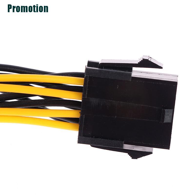 Cáp Chuyển Đổi Thẻ Đồ Họa Pci-Express Pcie 8 Pin Sang Dual 8 (6 + 2) Pin Vga | BigBuy360 - bigbuy360.vn