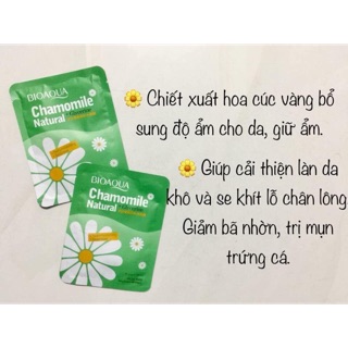 Mask hoa cúc bioaqua/ mặt nạ hoa cúc nội địa trung bioaqua