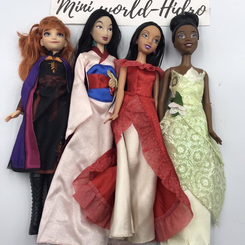 Búp bê công chúa Disney Royal Deluxe Dolls khớp chân tay, hậu duệ nhân vật hoạt hình. Mã S10