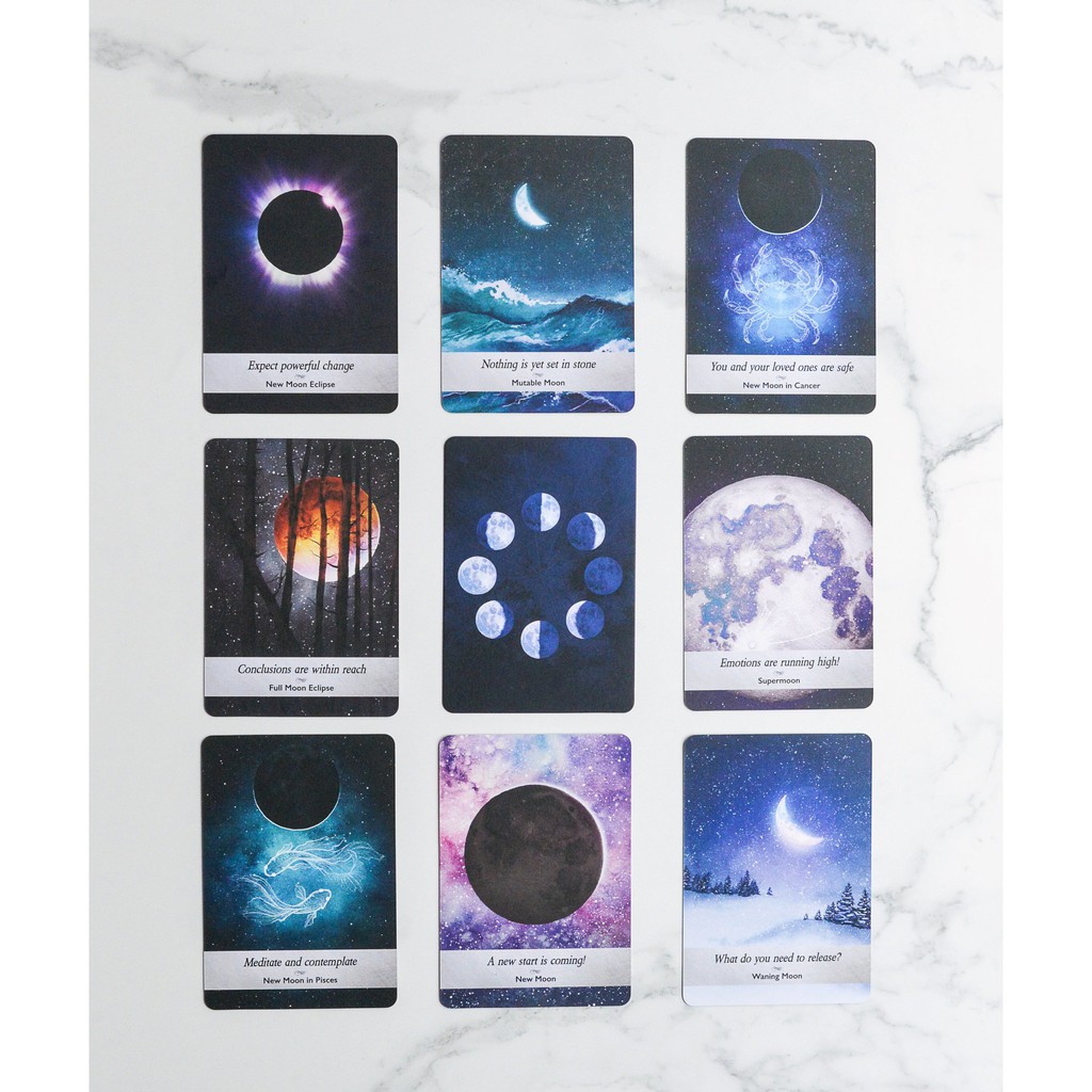 Bộ bài Moonology Oracle Cards