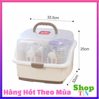 KHAY ÚP BÌNH SỮA LY SỮA CÓ NẮP ĐẬY [ mua nhiều giảm giá ]