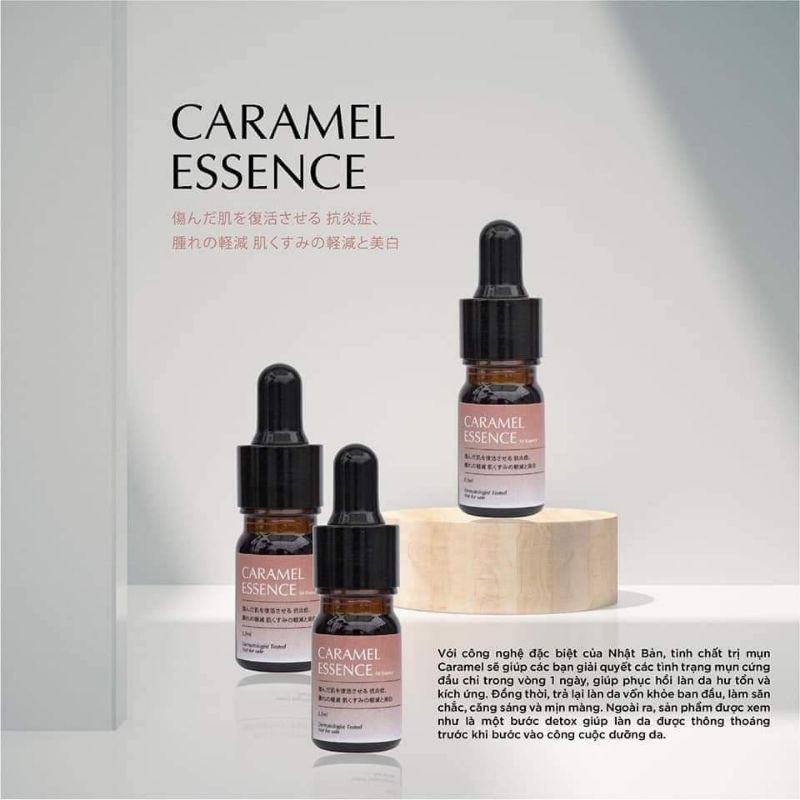 [ Hàng Nhập Khẩu Mua 5 tặng 1] Combo 5 Serum Caramel Essence Đường Đen Nhật Bản Chính Hãng