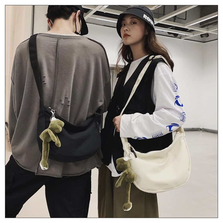 Túi Đeo Chéo canvas thời trang hàn quốc, dành cho học sinh đi học , đi chơi | BigBuy360 - bigbuy360.vn