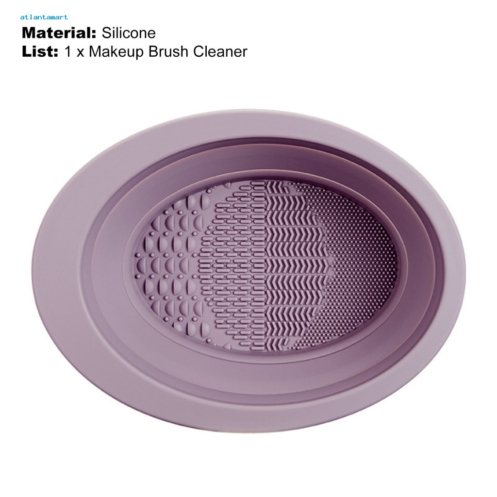 Am| Bộ Tô Rửa Cọ Trang Điểm Có Thể Tái Sử Dụng Thích Hợp Làm Quà Tặng