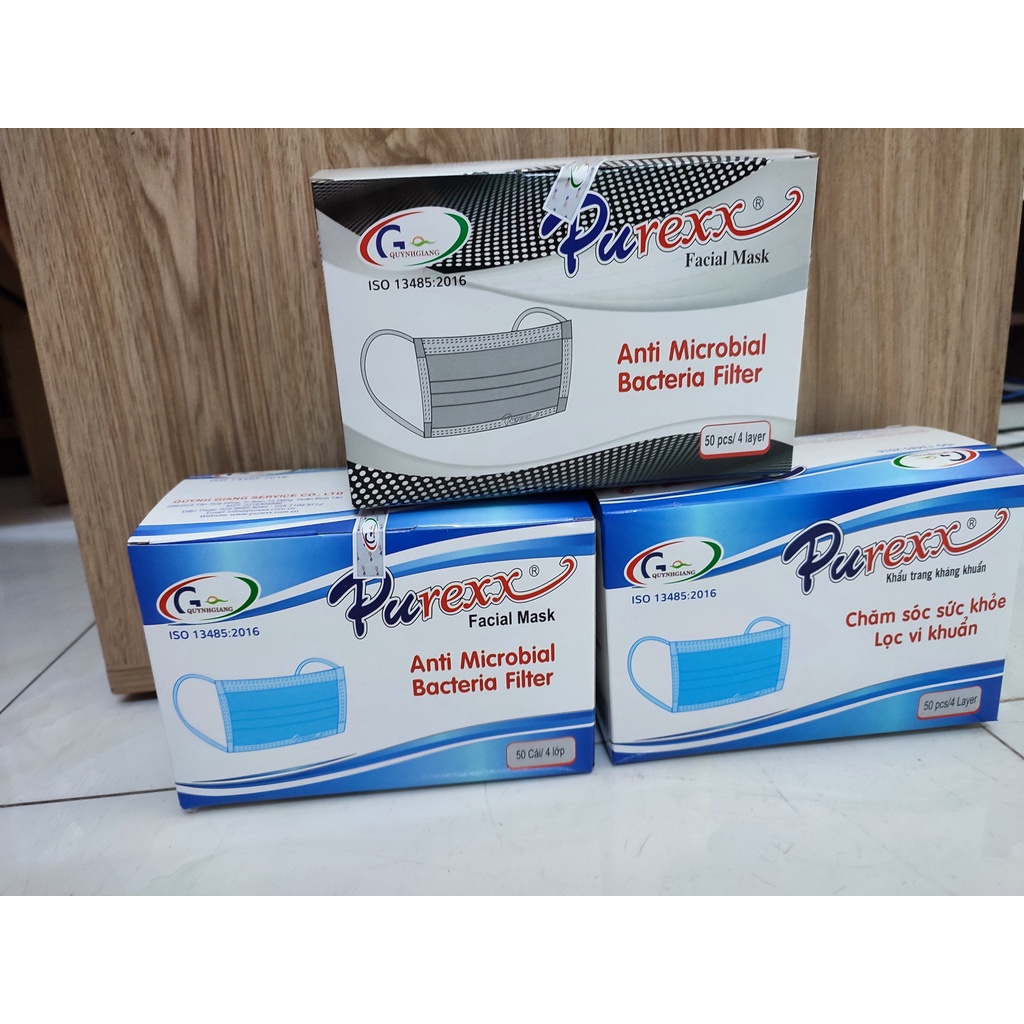 Khẩu trang y tế 4 lớp – 50 cái