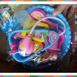 Rổ đồ chơi bác sĩ cho bé