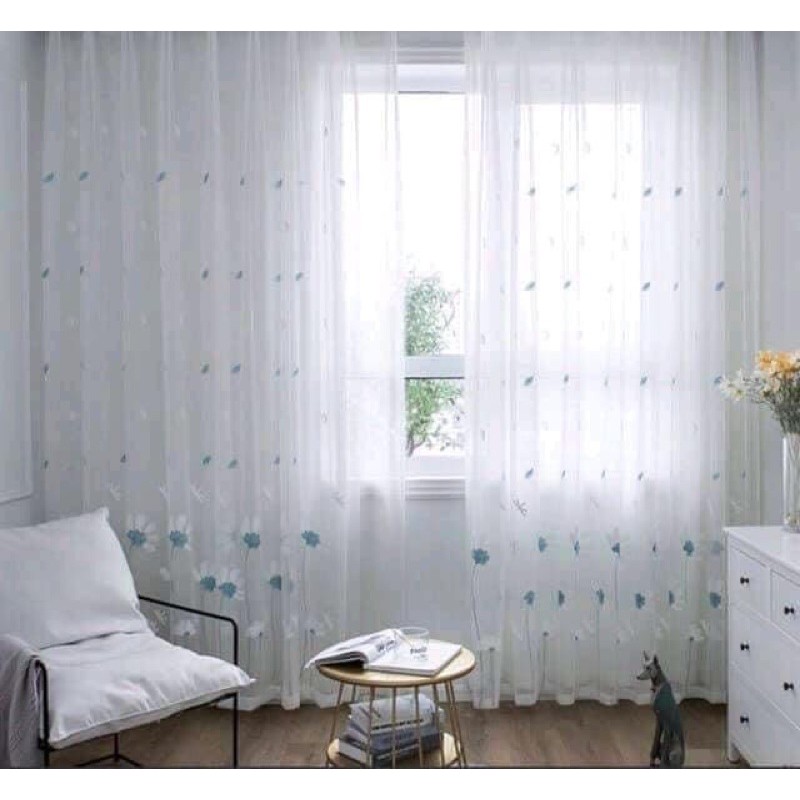 RÈM VON HOA CÚC SIÊU ĐẸP