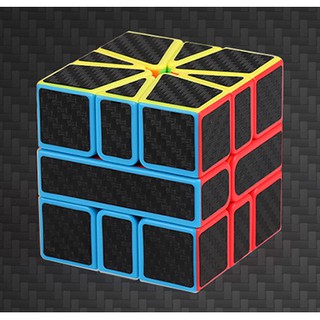 Rubik Carbon Square SQ-1 QiYi. Biến Thể Rubic 6 Mặt Xoay Trơn
