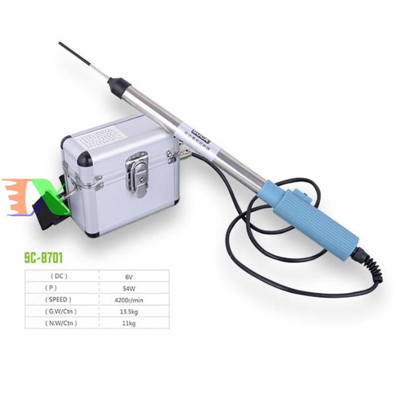 Máy thụ phấn Cà chua SC-8701, Dụng cụ hỗ trợ thụ phấn Cà chua, Máy thụ phấn trong nhà kính