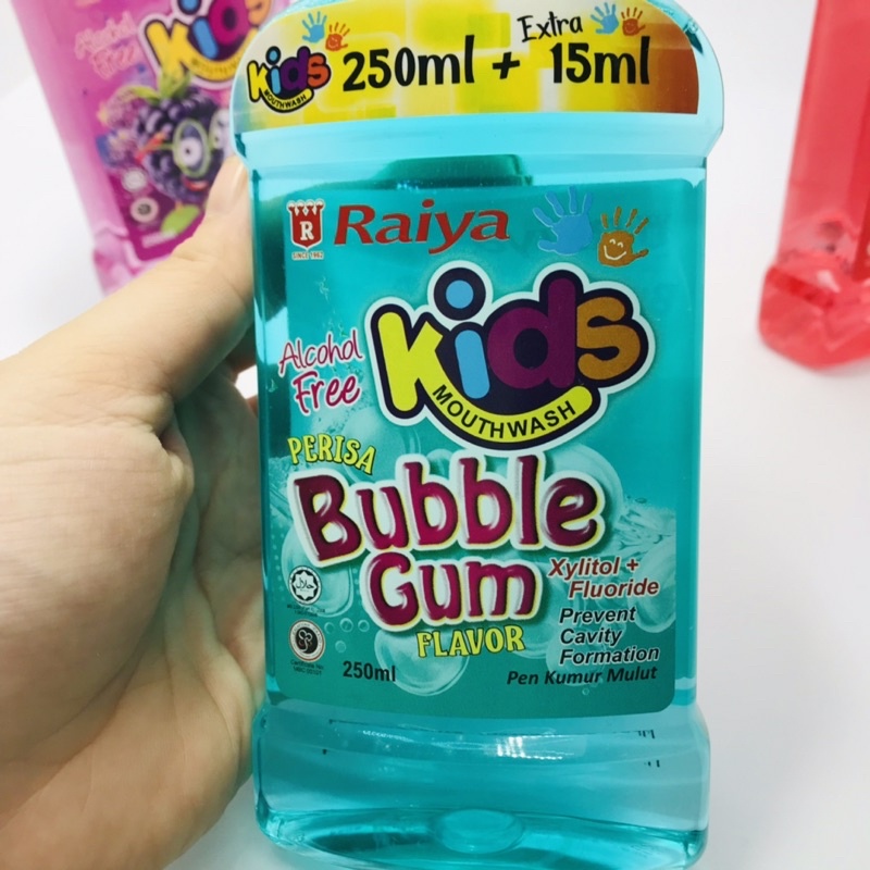 NƯỚC SÚC MIỆNG TRẺ EM RAIYA - NHẬP KHẨU MALAYSIA