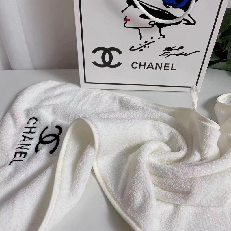 Sét 2 khăn tắm cotton thấm hút thương hiệu mềm mịn
