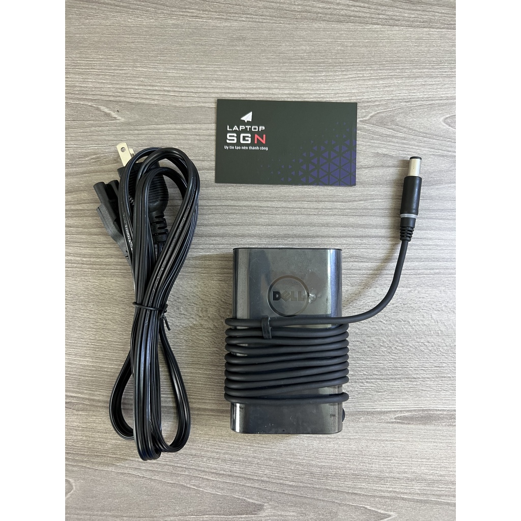 Sạc Laptop Dell loại Ovan kim lớn 65W Chính hãng cho E5470 E5480 E7470 E7380 E7480 E7359 E7348 E3450 + Kèm dây nguồn