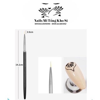 Cọ vẽ móng, bộ cọ vẽ trang trí móng 3 cây