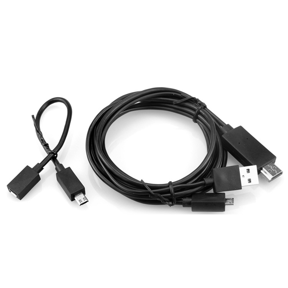 5Pin 11Pin Cable MHL Micro USB To HDMI 1080P TV HD Android Adapter 『Vrru 』