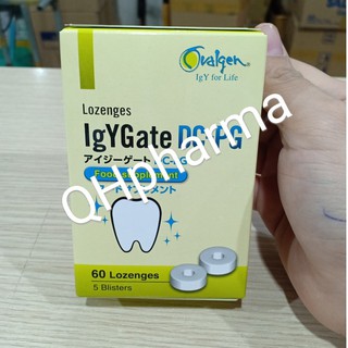 Viên ngậm IgYGate DC-PG hộp 60 viên chống sâu răng cho bà bầu và trẻ nhỏ