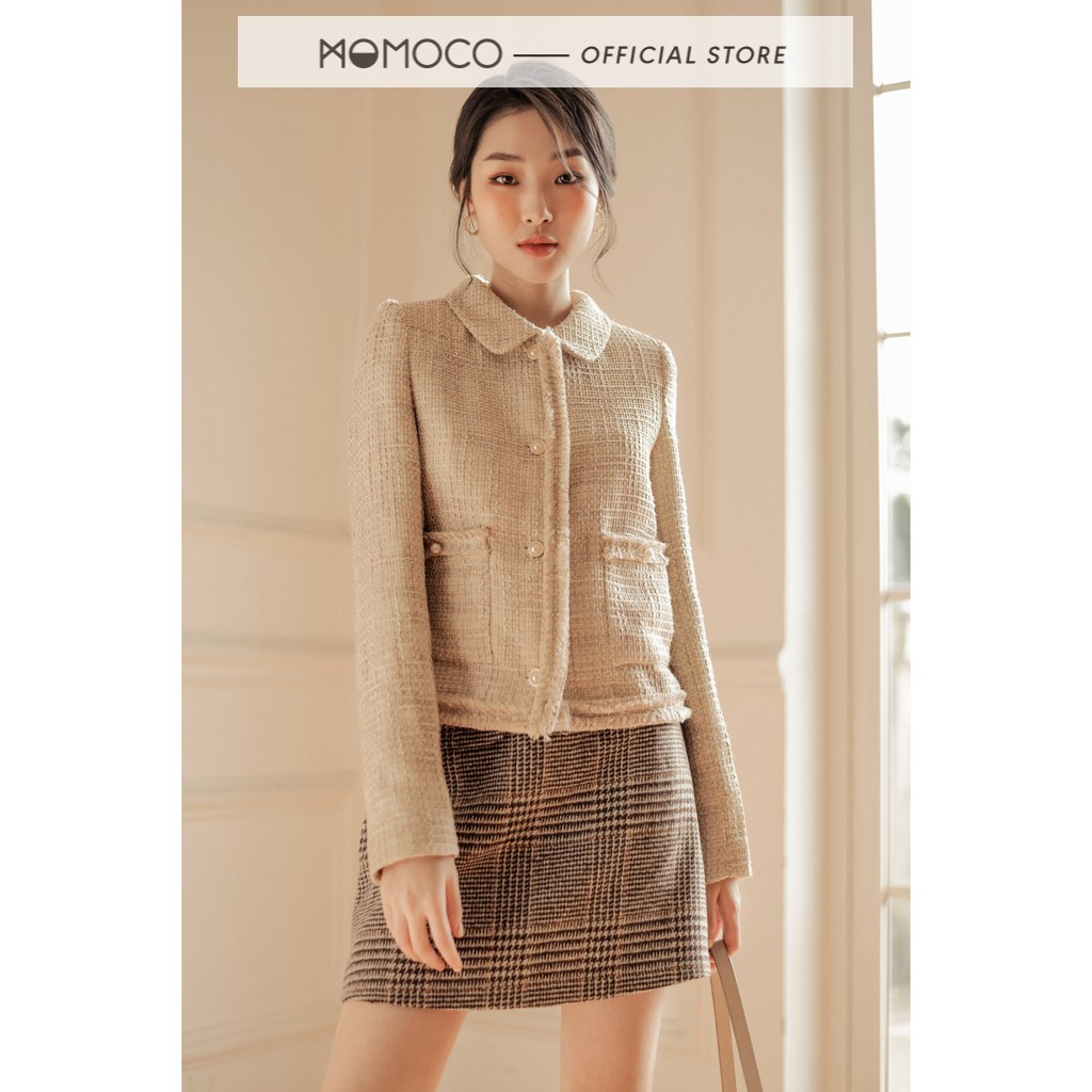 Chân Váy Kẻ MOMOCO  Thiết Chữ A Basic, Có Túi Lắp 2 Bên M2731 | BigBuy360 - bigbuy360.vn