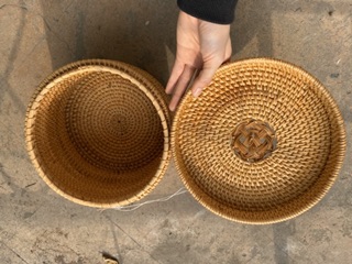 Bồ mây thùng đựng đồ bằng mây