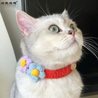 Vòng cổ hoa cho mèo , cún