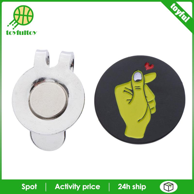 Dụng Cụ Đánh Dấu Vị Trí Bóng Golf Bằng Kim Loại Hít Nam Châm Phụ Kiện 01