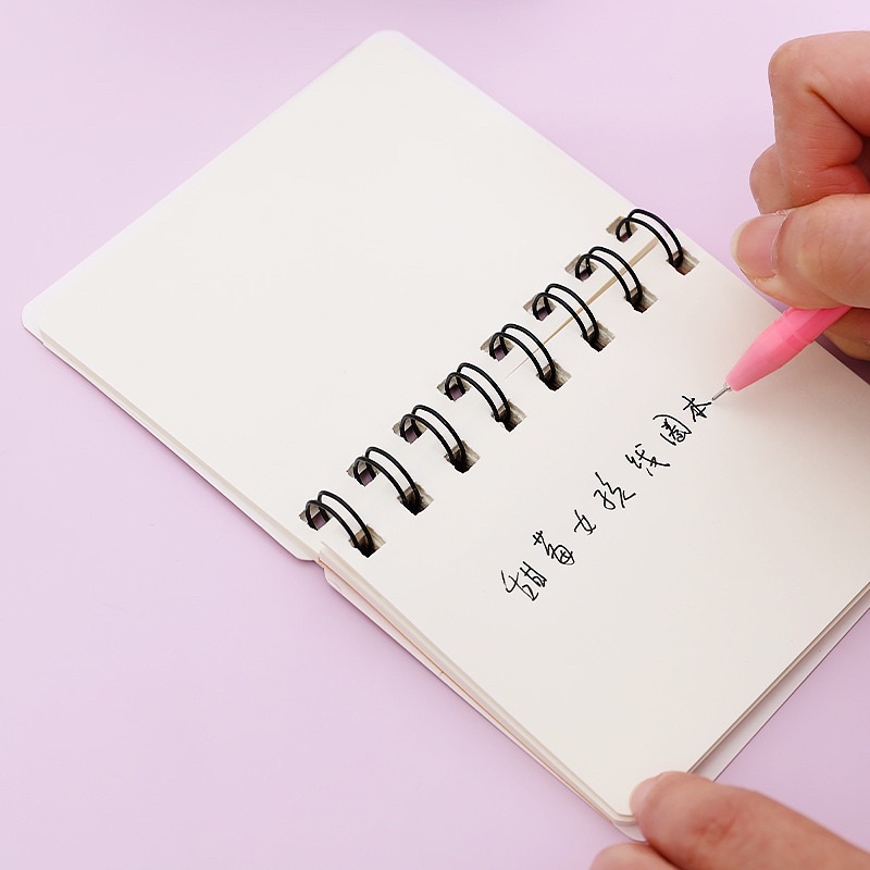 Sổ còng tay a7 hoạt hình dễ thương đi học